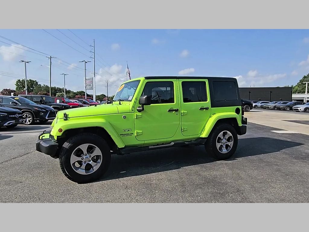 2016 Jeep Wrangler Unlimited Sahara