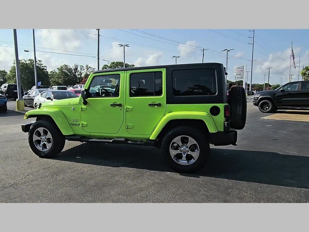 2016 Jeep Wrangler Unlimited Sahara