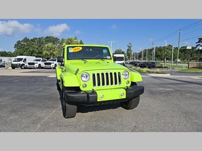 2016 Jeep Wrangler Unlimited Sahara