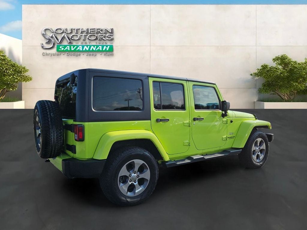 2016 Jeep Wrangler Unlimited Sahara