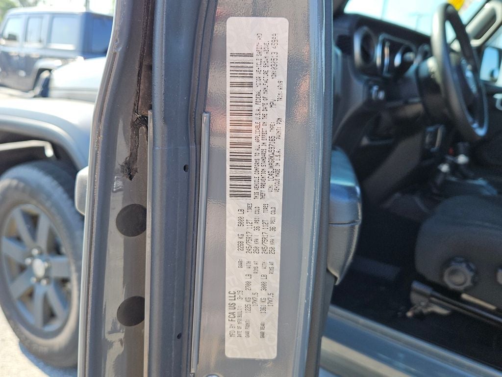 2019 Jeep Wrangler Sport 4x4