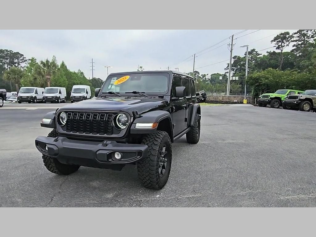 2025 Jeep Wrangler 4-Door Willys 4x4