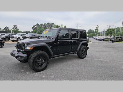 2025 Jeep Wrangler 4-Door Willys 4x4