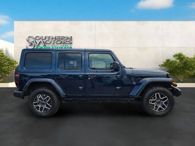 2025 Jeep Wrangler 4-Door Sahara 4x4