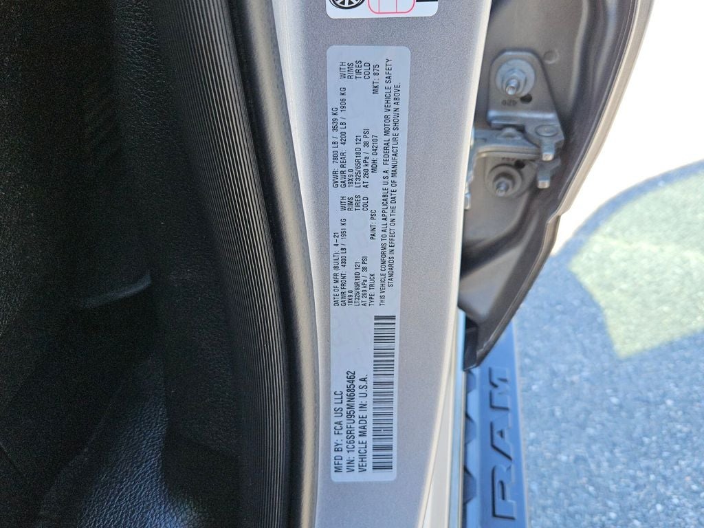 2021 RAM 1500 TRX Crew Cab 4x4 5'7' Box