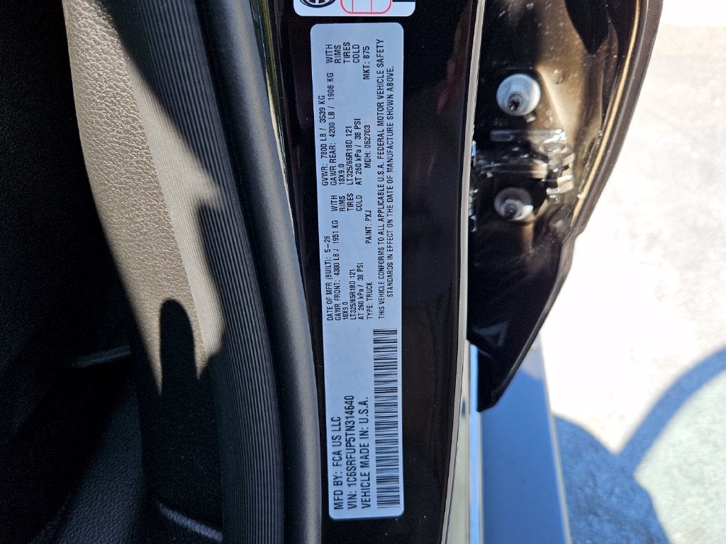 2026 RAM Ram 1500 RAM 1500 RHO CREW CAB 4X4 5'7' BOX