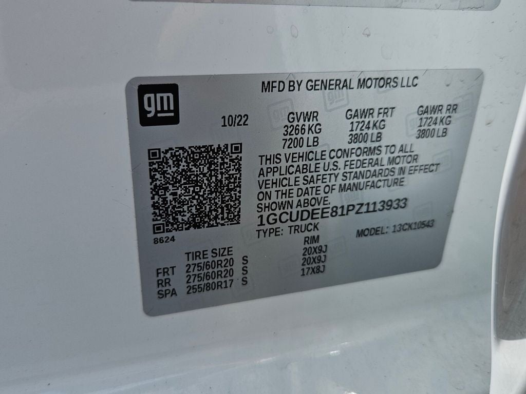 2023 Chevrolet Silverado 1500 4WD Crew Cab Short Bed RST