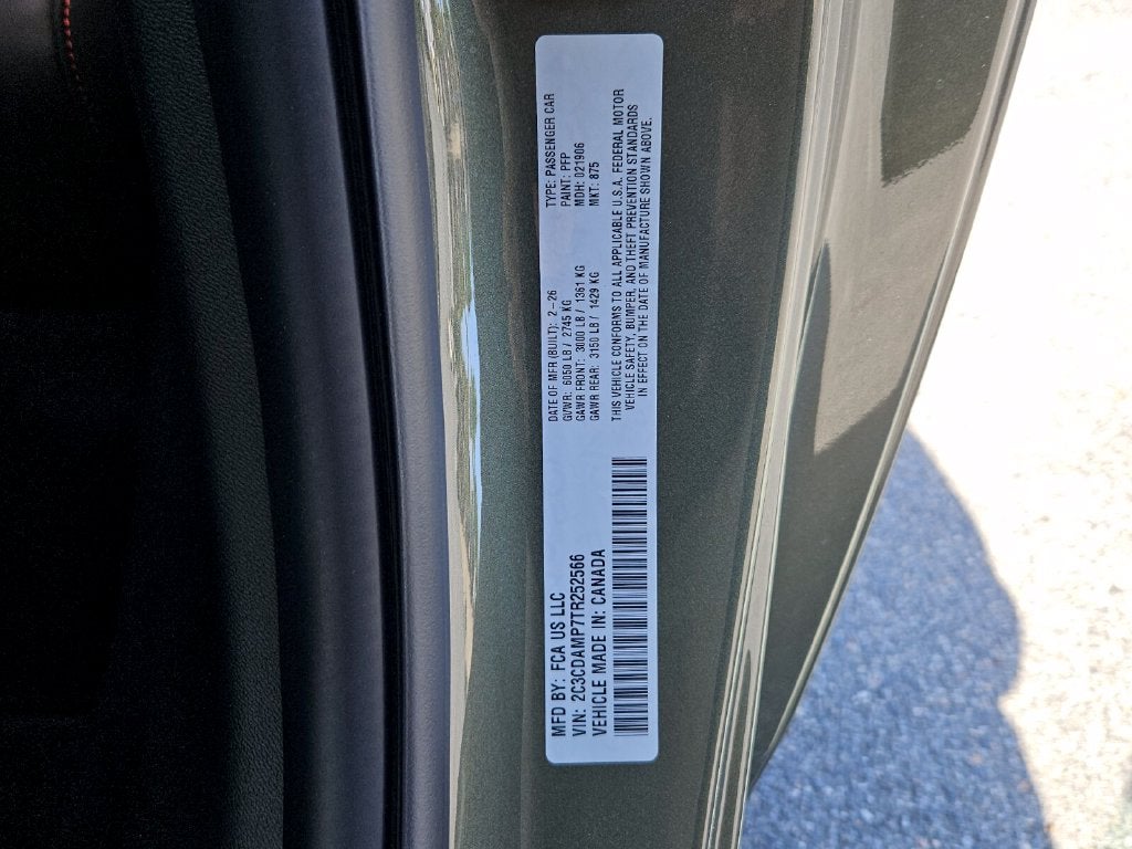 2026 Dodge Charger CHARGER SCAT PACK PLUS 2-DOOR AWD