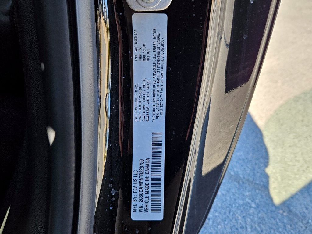 2026 Dodge Charger CHARGER SCAT PACK 2-DOOR AWD
