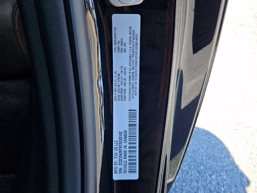 2026 Dodge Charger CHARGER SCAT PACK 2-DOOR AWD
