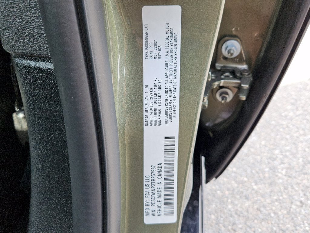 2026 Dodge Charger CHARGER R/T 4-DOOR AWD