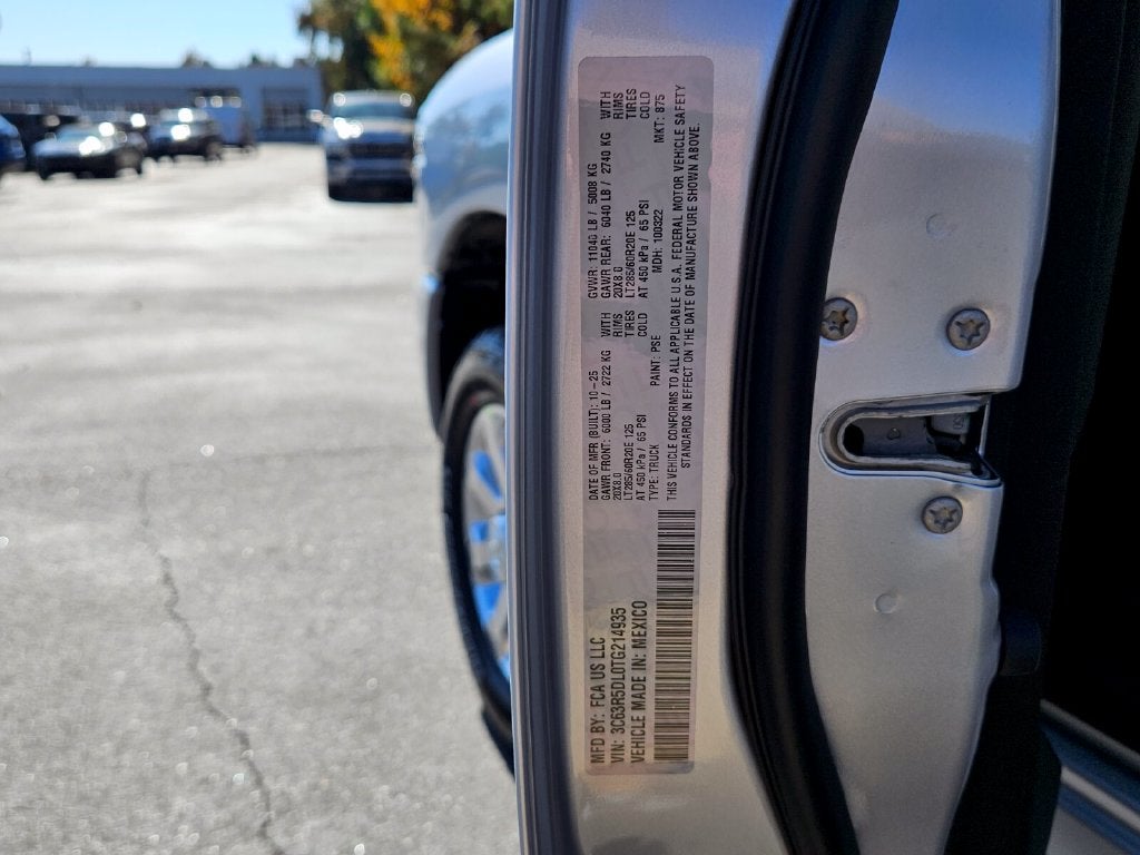 2026 RAM Ram 2500 RAM 2500 BIG HORN CREW CAB 4X4 6'4' BOX