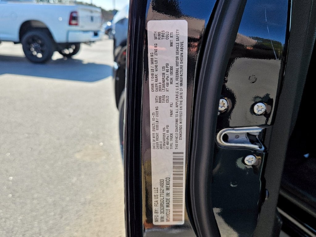 2026 RAM Ram 2500 RAM 2500 BIG HORN CREW CAB 4X4 6'4' BOX