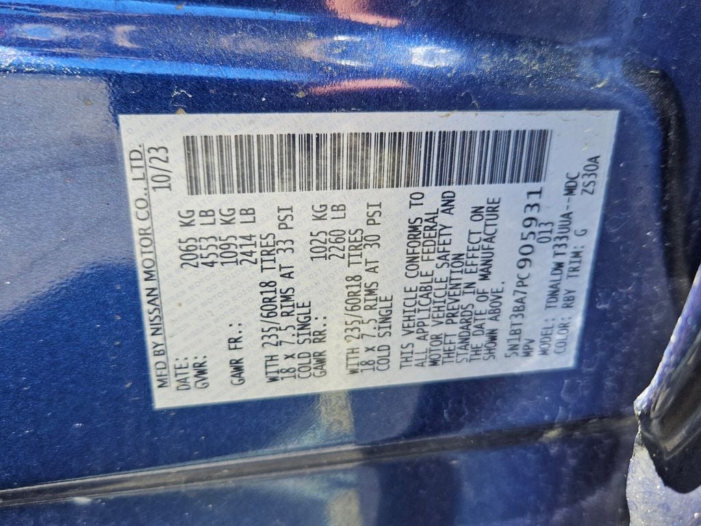 2023 Nissan Rogue SV FWD