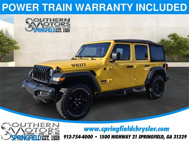 2021 Jeep Wrangler Unlimited Willys 4x4
