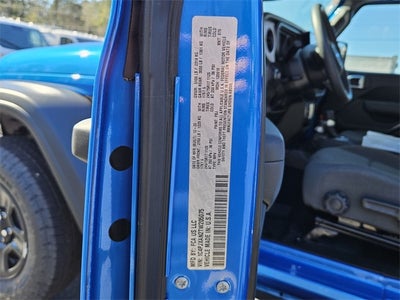 2026 Jeep Wrangler WRANGLER 2-DOOR SPORT