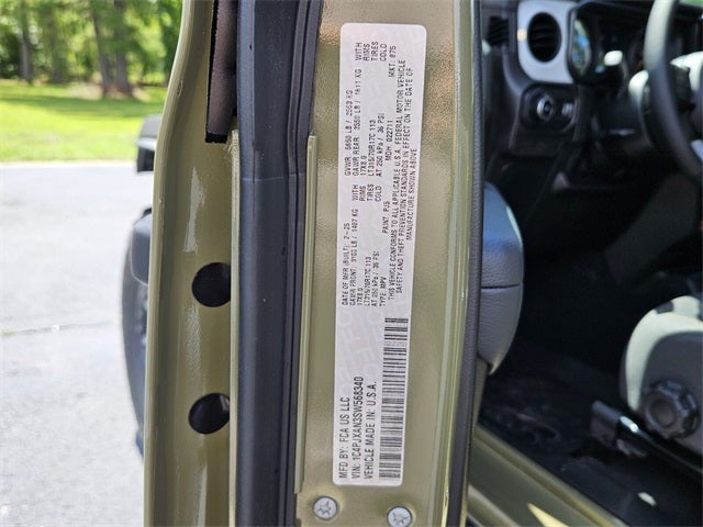 2025 Jeep Wrangler WRANGLER 2-DOOR WILLYS