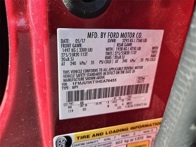 2017 Ford Expedition Limited