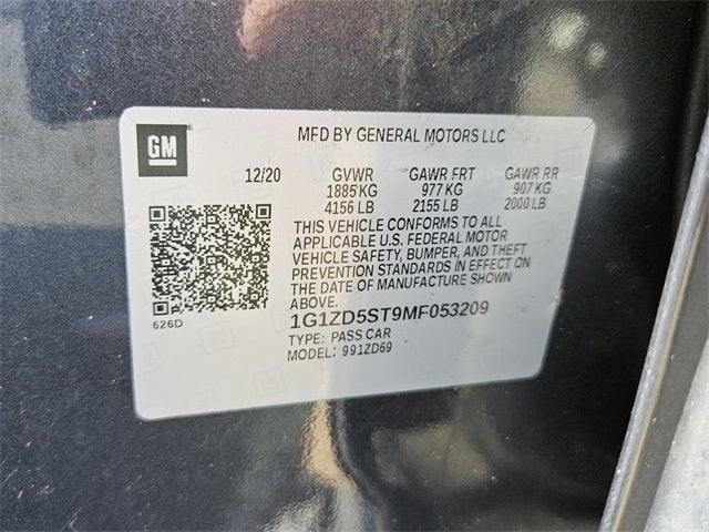 2021 Chevrolet Malibu FWD LT