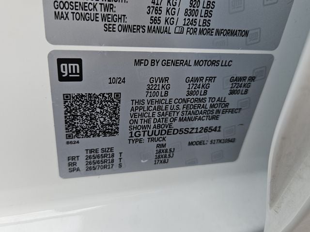 2025 GMC Sierra 1500 4WD Crew Cab Short Box SLT