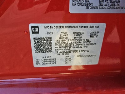 2025 Chevrolet Silverado 2500HD 4WD Crew Cab Standard Bed Custom