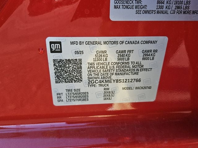 2025 Chevrolet Silverado 2500HD 4WD Crew Cab Standard Bed Custom