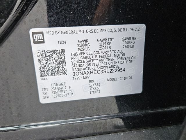 2025 Chevrolet Equinox LT