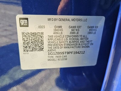 2023 Chevrolet Malibu LS 1LS