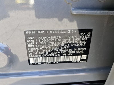 2025 Acura ADX A-Spec Package