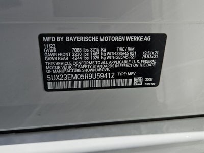 2024 BMW X7 xDrive40i