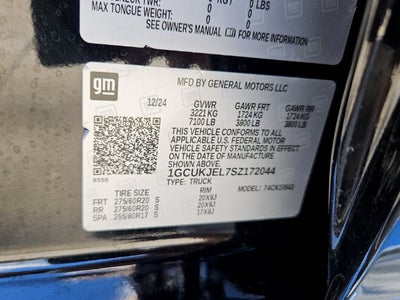 2025 Chevrolet Silverado 1500 High Country