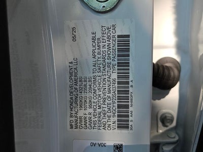 2025 Honda Accord LX