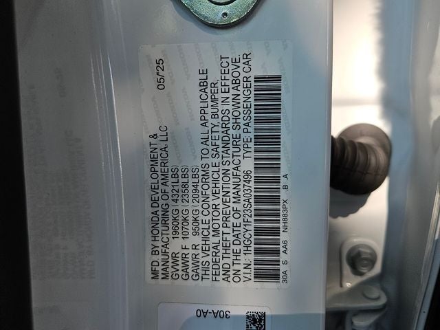 2025 Honda Accord LX