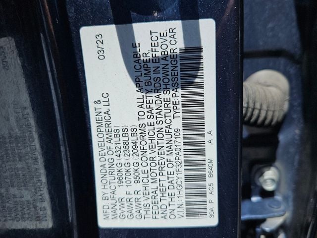 2023 Honda Accord EX