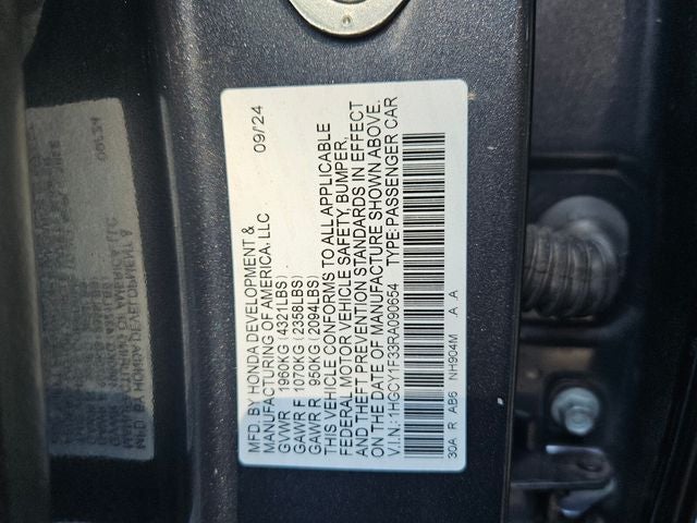 2024 Honda Accord EX