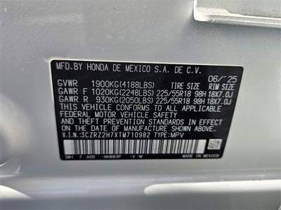 2026 Honda HR-V EX-L