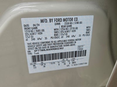 2024 Ford Maverick XLT