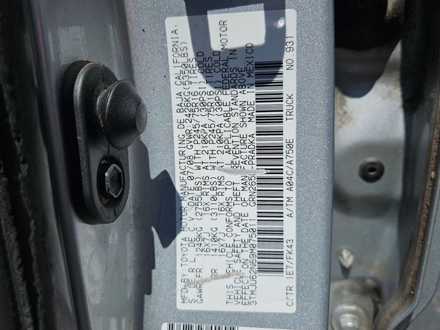 2009 Toyota Tacoma PreRunner V6