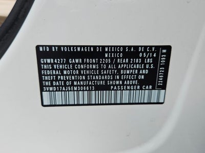 2014 Volkswagen Jetta 1.8T SE