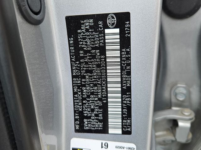 2025 Toyota Camry LE