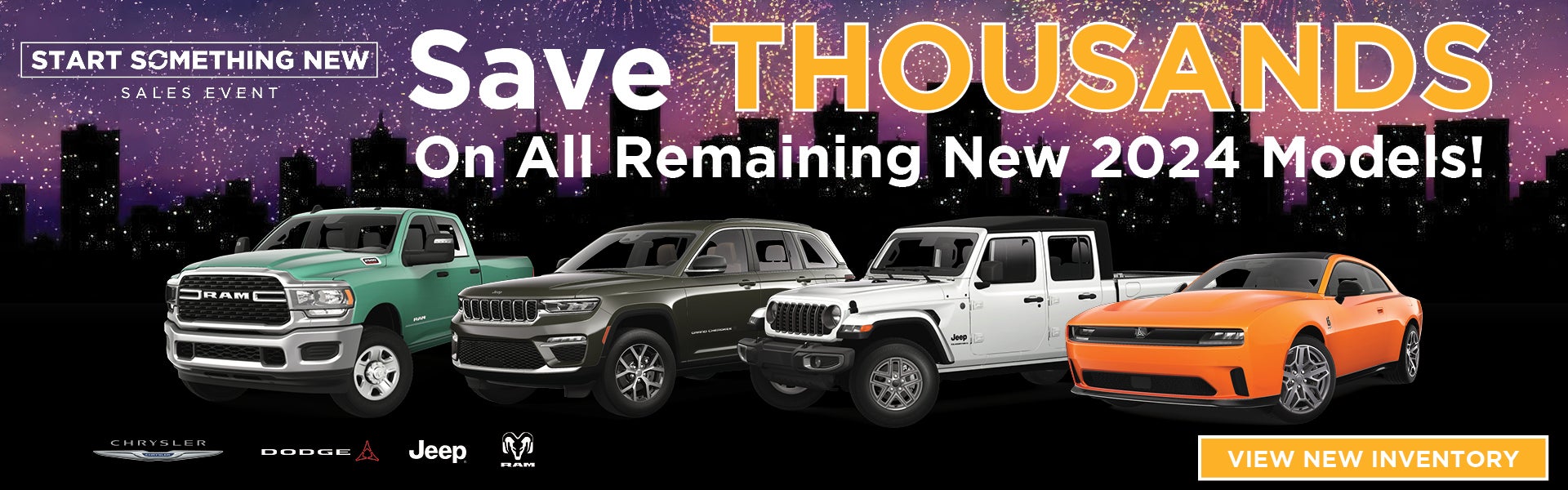 Save Thousands on all New 2024 Models!