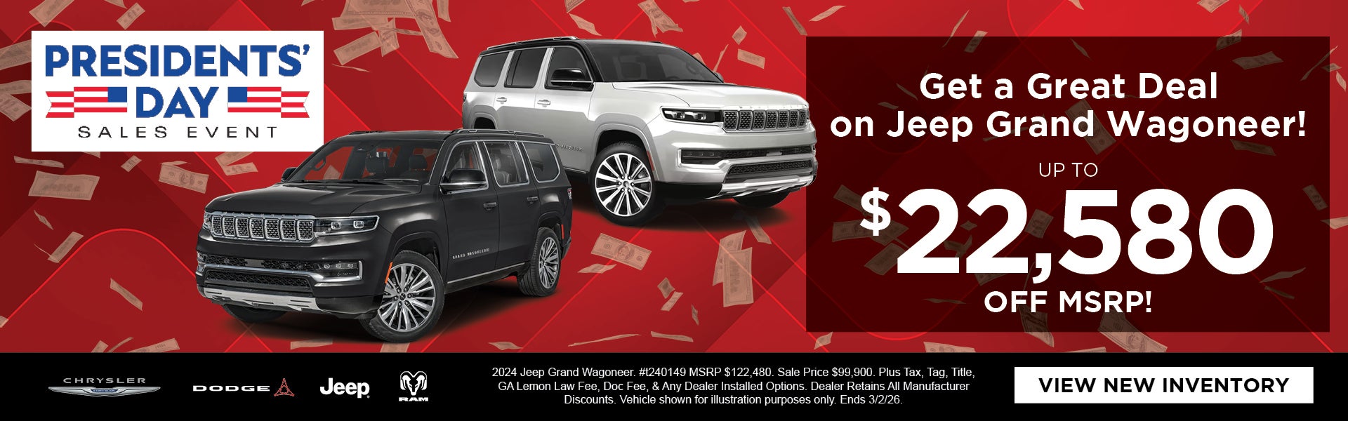 Get Up to $22,580 Off MSRP!