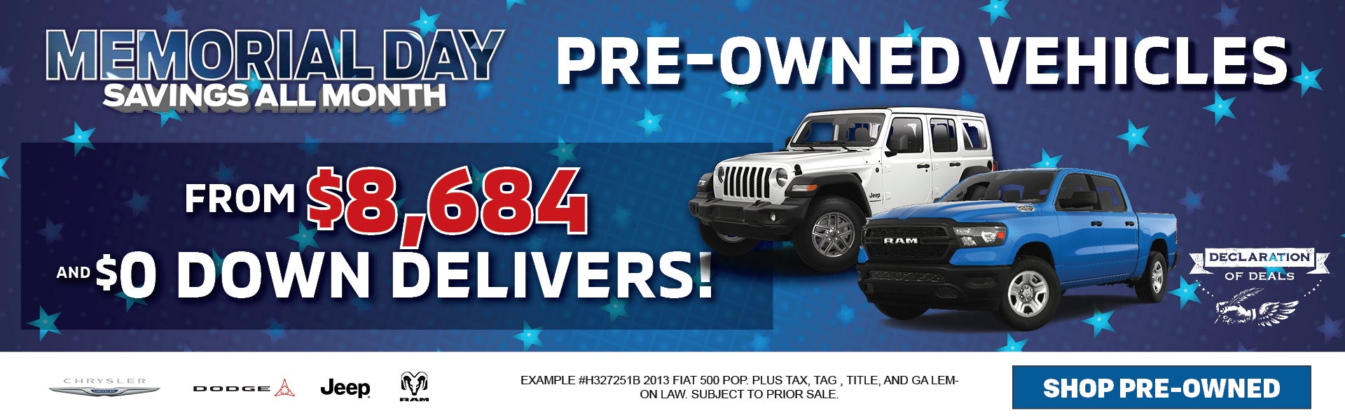 View Pre-Owned Vehicles 