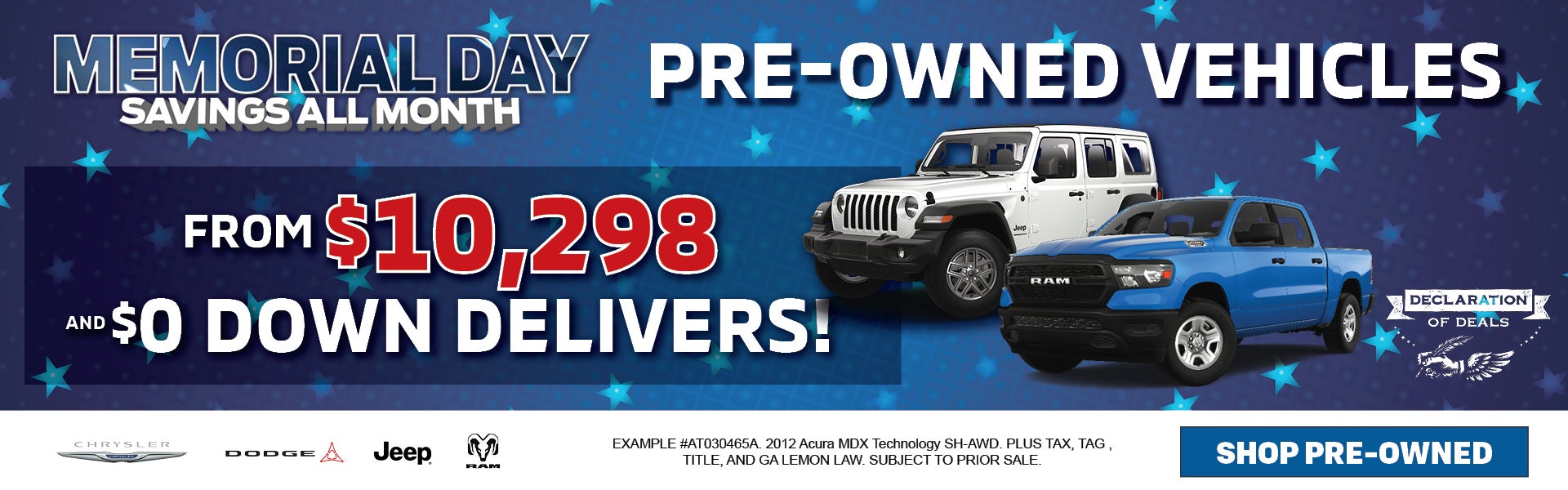 View Pre-Owned Vehicles 